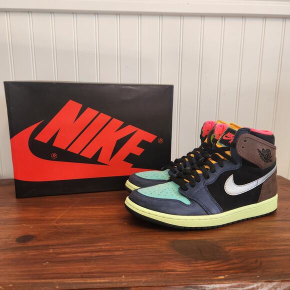 Air Jordan 1 Men's Size 8 Retro High OG Bio‎ Hack Multicolor 555088-201 - Picture 1 of 11
